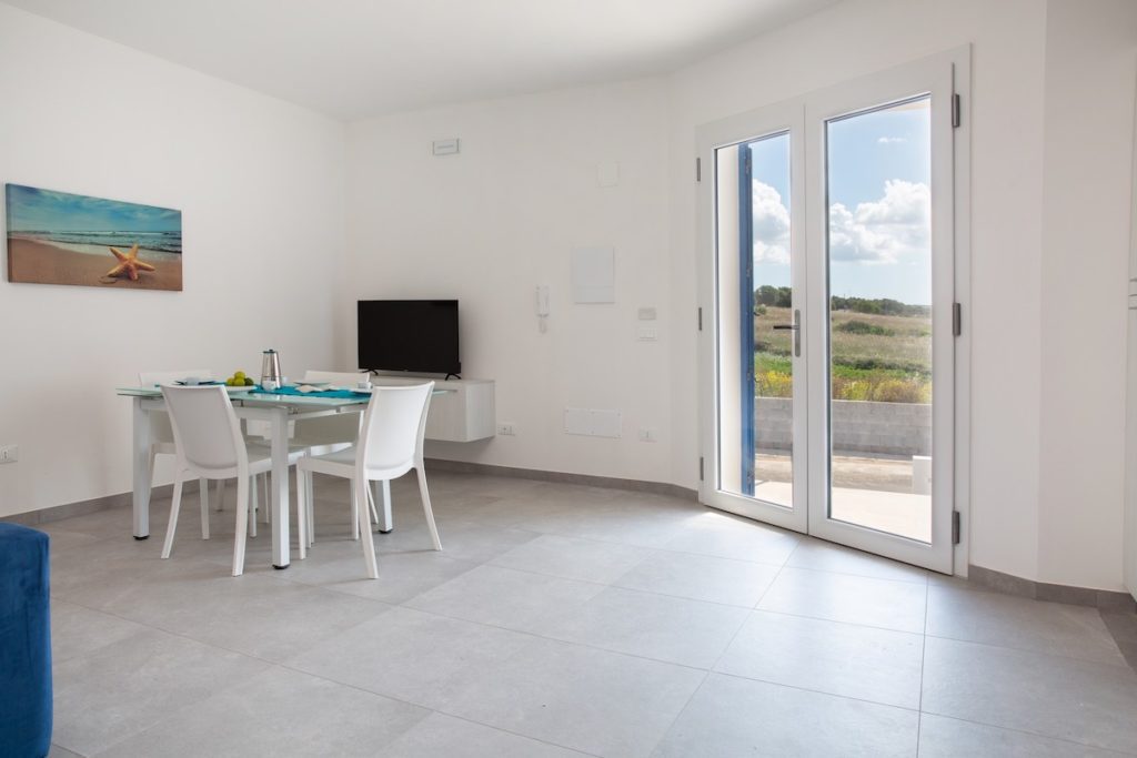 Ville in affitto in Puglia - Salento - Marina Di Pescoluse - A due passi dal mare - Sala da pranzo